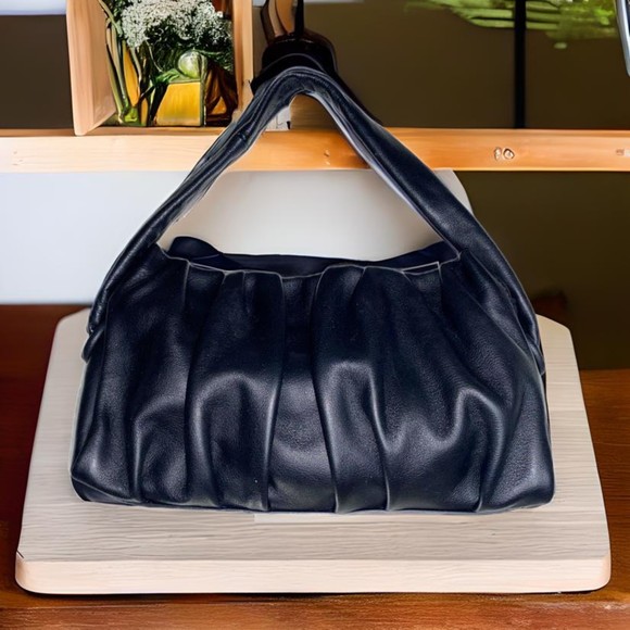 Elleme Paris "Vague" Black Designer Handbag - Picture 12 of 15
